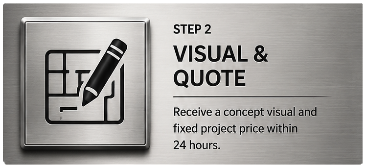 step two of how to book a mural
