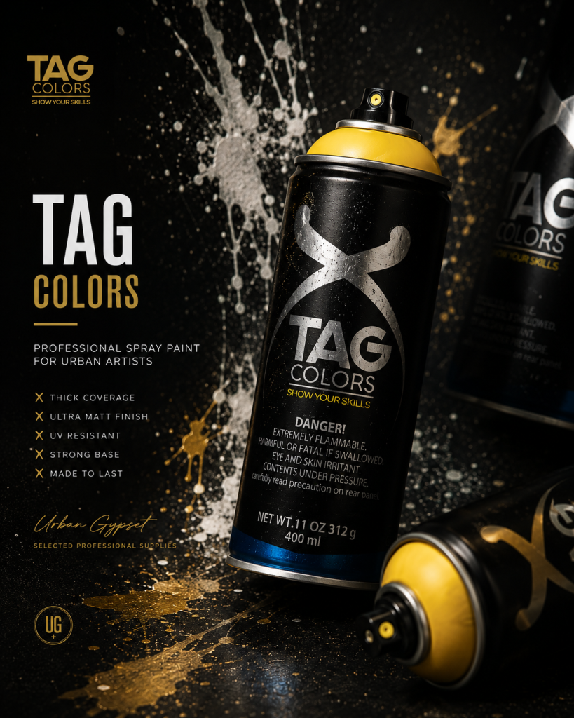 tag Professional Spray Paint for Murals